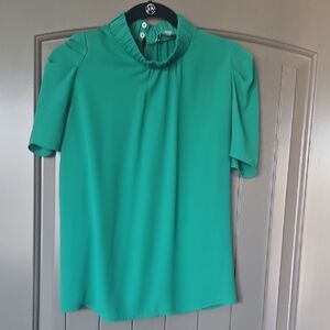 Elegant Green Women's Top
